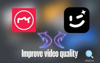 تطبيق Wink وتطبيق Meitu لتحسين جودة الفيديو للاندرويد والايفون