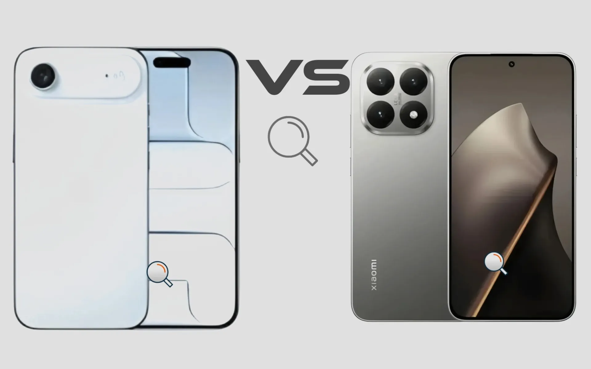 مقارنة بين Xiaomi 15T Vs Apple iPhone Air