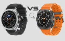 مقارنة بين ساعة Samsung Galaxy Watch Ultra و Samsung Galaxy Watch 8 Classic
